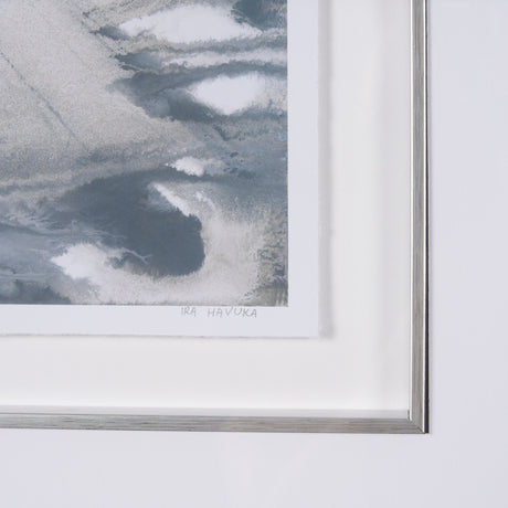 Unveiling Layers by Ira Havuka a Framed Art Print Matted under Glass by Mercana at Eve Furniture