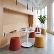 Upela Ottoman Yellow by Zuomod at Eve Furniture