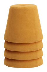 Upela Ottoman Yellow by Zuomod at Eve Furniture
