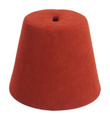 Upela Red Ottoman by Zuomod at Eve Furniture