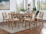 Upminster Natural Tone Counter Ht. Table by Furniture of America at Eve Furniture