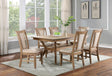 Upminster Natural Tone Dining Table by Furniture of America at Eve Furniture