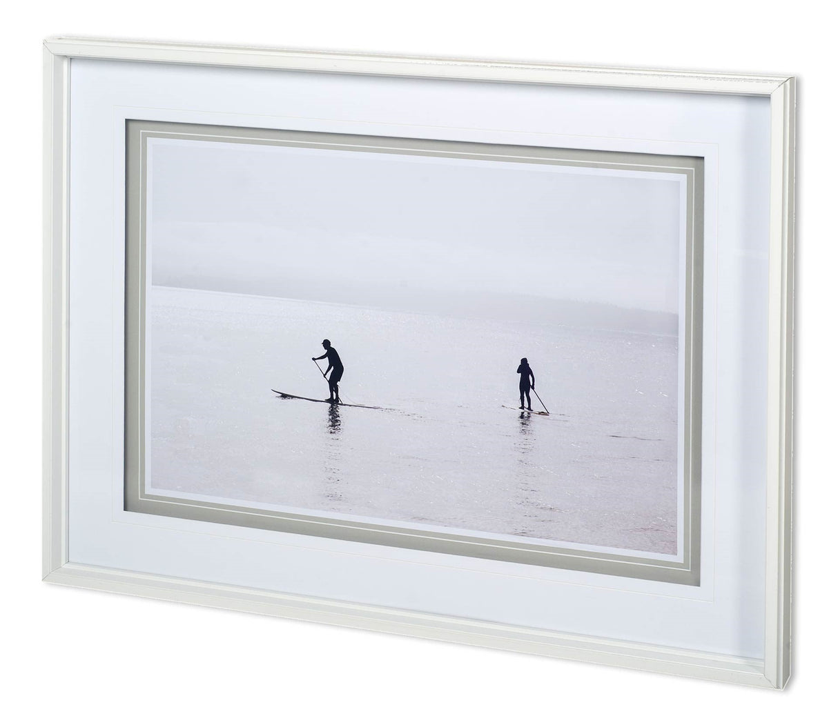 Upon the Void by Mercana Studio a Hand Embellished Textured Framed Photo Art Print Matted under Glas by Mercana at Eve Furniture