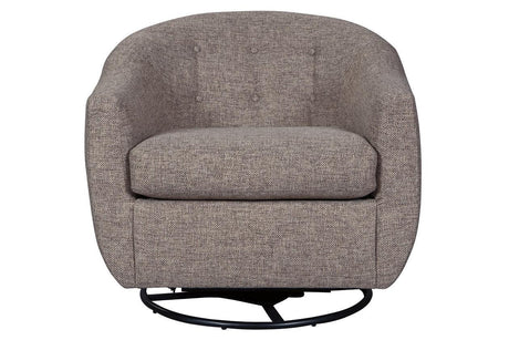 Upshur Taupe Accent Chair by Ashley at Eve Furniture