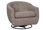 Upshur Taupe Accent Chair by Ashley at Eve Furniture