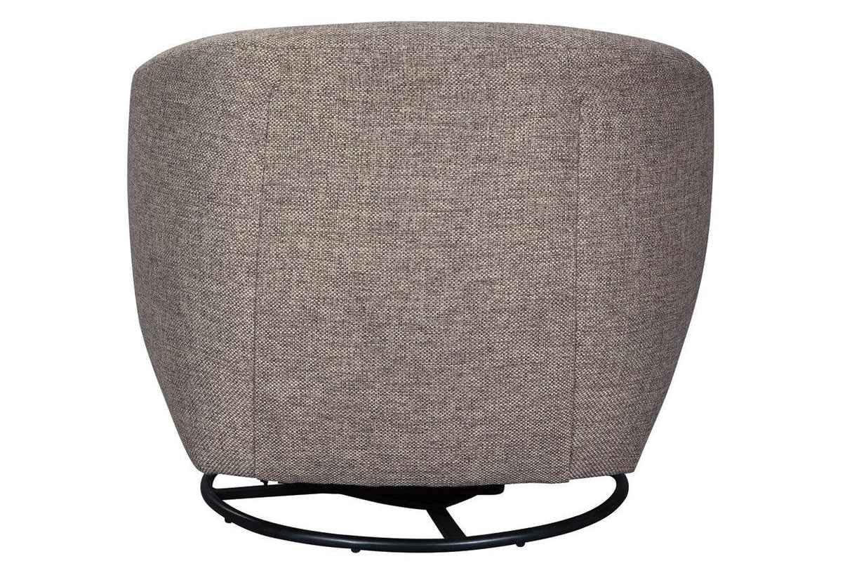 Upshur Taupe Accent Chair by Ashley at Eve Furniture