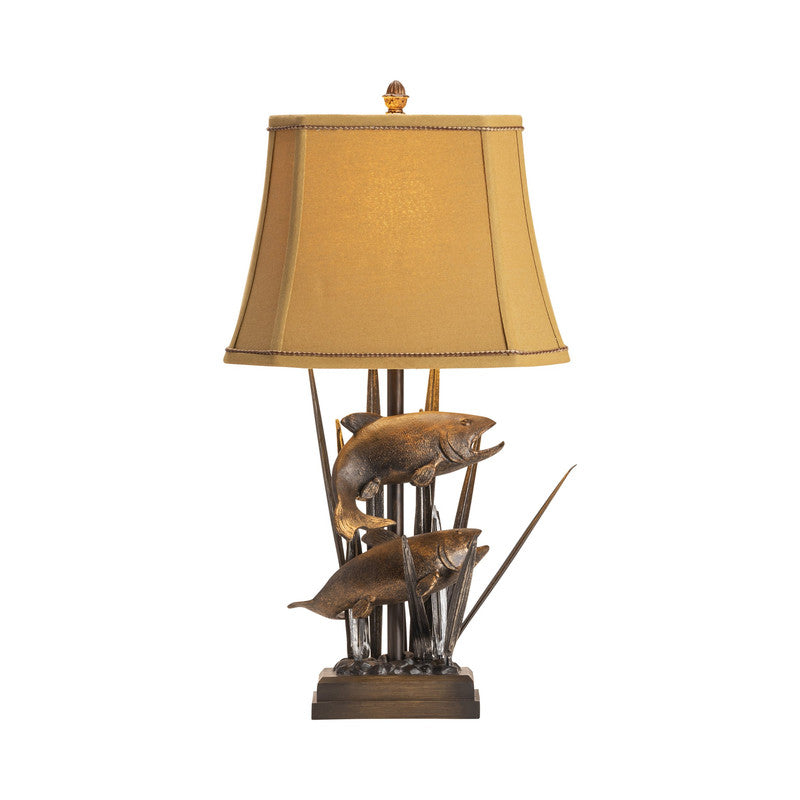 Upstream Bronze Table Lamp (Set of 2) by Crestview at Eve Furniture