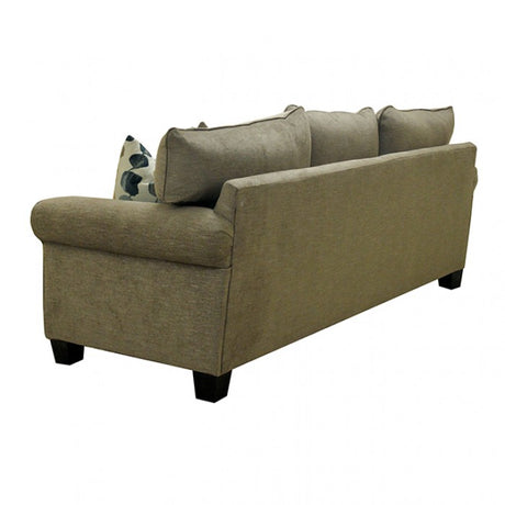 Upton Cafe Brown Sofa by Furniture of America at Eve Furniture
