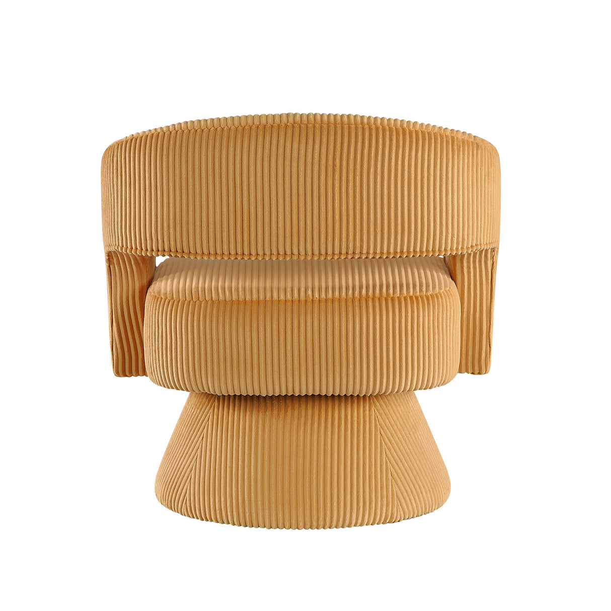 Upton Yellow Swivel Accent Chair by Homelegance at Eve Furniture