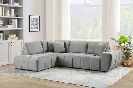 Uptown Cream 2-Piece Sectional by New Era Innovations at Eve Furniture