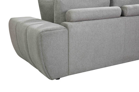 Uptown Cream 2-Piece Sectional by New Era Innovations at Eve Furniture