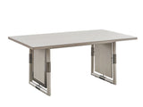 Urban Beige/Gray 7-Piece Dining Room Set by New Era Innovations at Eve Furniture
