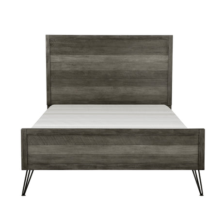 Urbanite Gray California King Bed by Homelegance at Eve Furniture