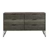 Urbanite Gray Youth Panel Bedroom Set by Homelegance at Eve Furniture