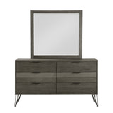 Urbanite Gray Youth Panel Bedroom Set by Homelegance at Eve Furniture