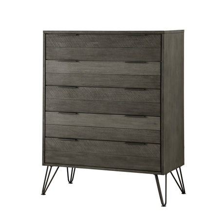 Urbanite Gray Youth Panel Bedroom Set by Homelegance at Eve Furniture