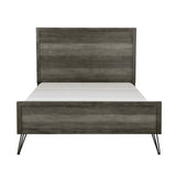 Urbanite Gray Youth Panel Bedroom Set by Homelegance at Eve Furniture