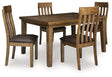 Urbinforte Dining Table and 4 Chairs by Ashley at Eve Furniture