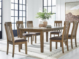 Urbinforte Dining Table and 6 Chairs by Ashley at Eve Furniture