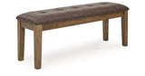Urbinforte Light Brown 50" Dining Bench by ASHLEY FURNITURE at Eve Furniture