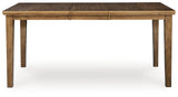 Urbinforte Light Brown Counter Height Dining Extension Table by ASHLEY FURNITURE at Eve Furniture