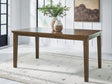 Urbinforte Light Brown Counter Height Dining Extension Table by ASHLEY FURNITURE at Eve Furniture