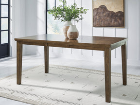Urbinforte Light Brown Counter Height Dining Extension Table by ASHLEY FURNITURE at Eve Furniture