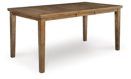 Urbinforte Light Brown Counter Height Set with Bench by Ashley at Eve Furniture