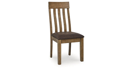 Urbinforte Light Brown Dining Chair, Set of 2 by Ashley at Eve Furniture