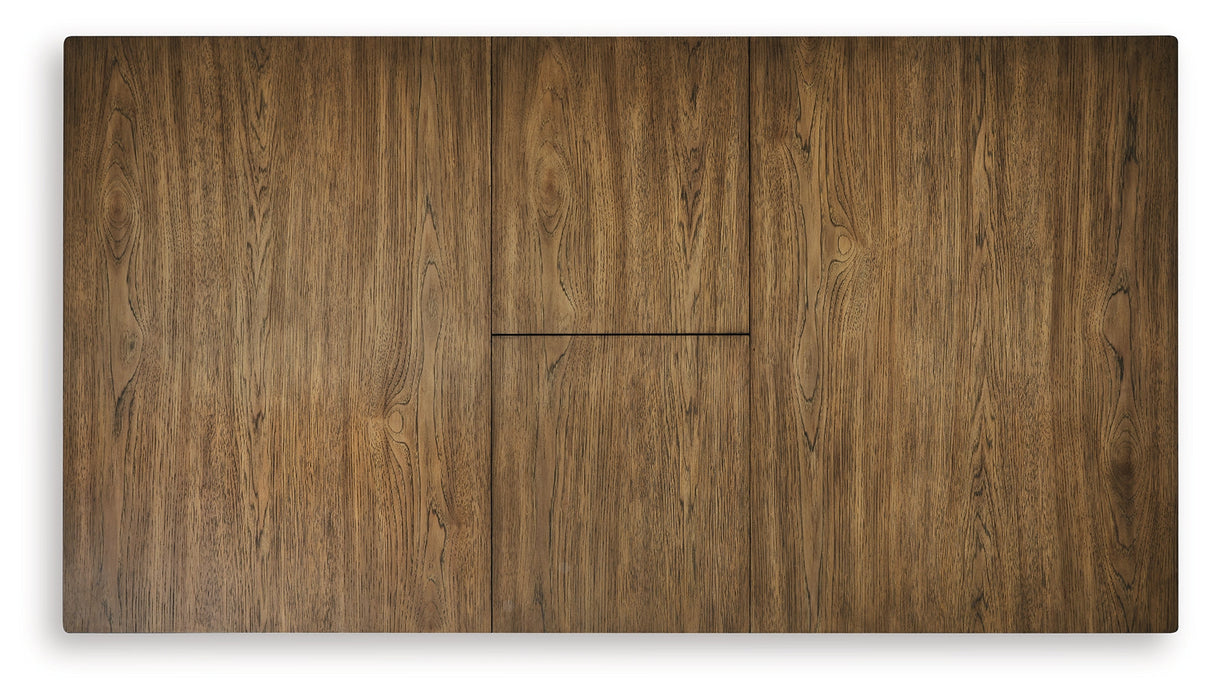 Urbinforte Light Brown Dining Extension Table by ASHLEY FURNITURE at Eve Furniture