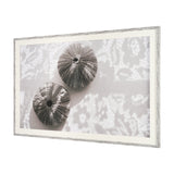 Urchins in Lace I by Deborah Revell a Hand Embellished Framed Print under Glass by Mercana at Eve Furniture