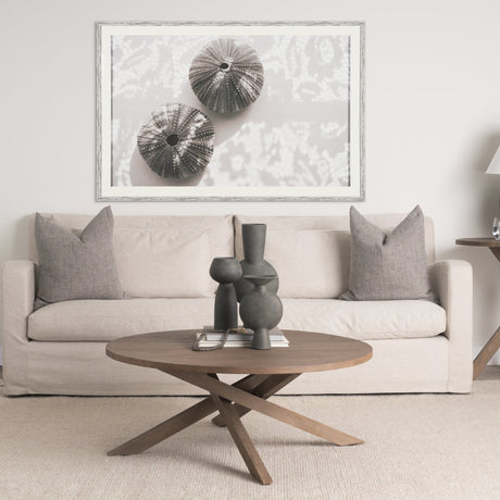 Urchins in Lace I by Deborah Revell a Hand Embellished Framed Print under Glass by Mercana at Eve Furniture