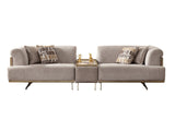 Urla 4-pieces (Sofa & Module Sofa & 2 Chair) Livingroom Set Cream by Furnia at Eve Furniture