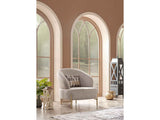 Urla Cream Chair by Furnia at Eve Furniture