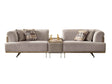 Urla Cream Stationary Module Sofa by Furnia at Eve Furniture