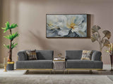 Urla Grey Stationary Module Sofa by Furnia at Eve Furniture