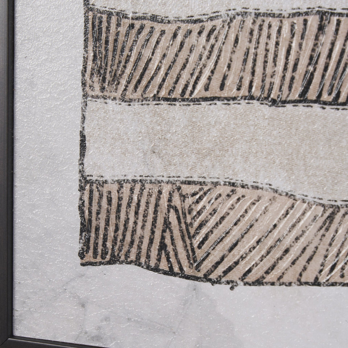 USA Flag by Mercana Studio a Hand Embellished Framed Art Print by Mercana at Eve Furniture