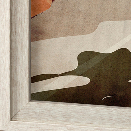 Utah Go USA (XL) by Mercana Studio a Hand Embellished Decograph Framed Art Print under Glass by Mercana at Eve Furniture