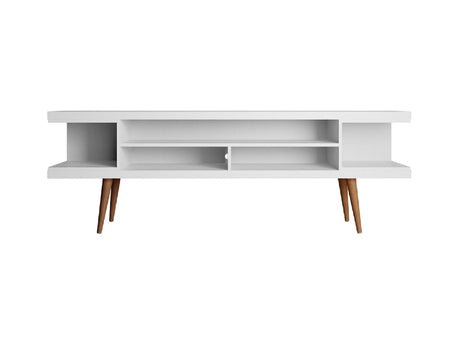 Utopia 70.47 TV Stand in White Matte by Manhattan Comfort at Eve Furniture