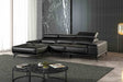 Vadso Black Sectional with Left Chaise by Furniture of America at Eve Furniture