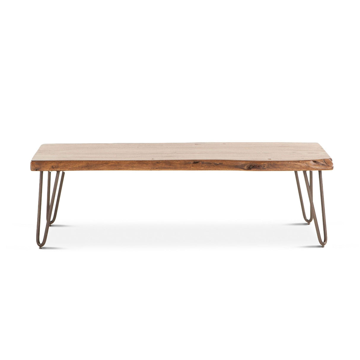 Vail 54" Coffee Table in Walnut by Home Trends & Design at Eve Furniture