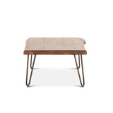 Vail 54" Coffee Table in Walnut by Home Trends & Design at Eve Furniture