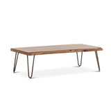 Vail 54" Coffee Table in Walnut by Home Trends & Design at Eve Furniture