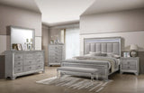 Vail Gray Nightstand by Crown Mark at Eve Furniture