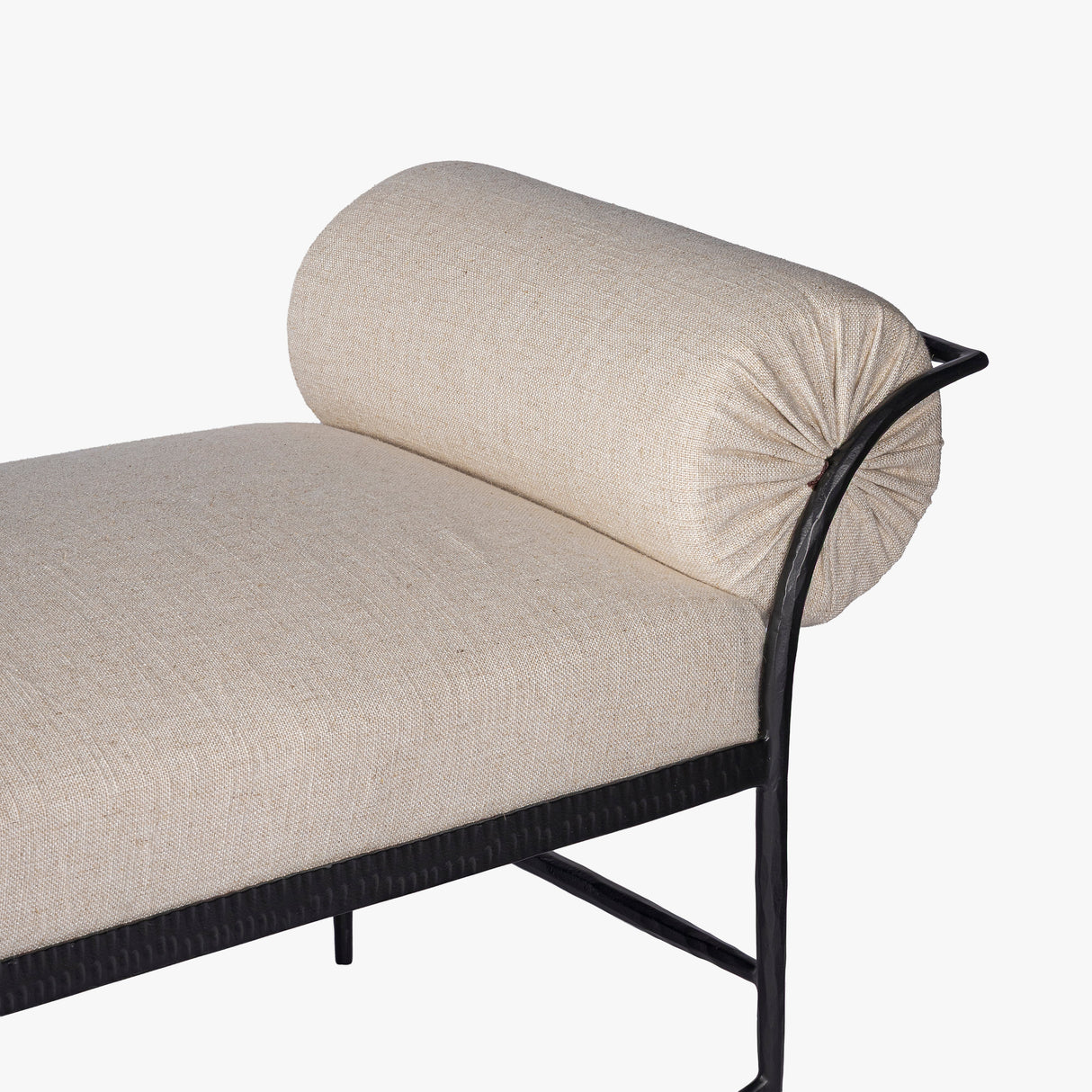 Vale Hammered Bench by Co.House Designs at Eve Furniture