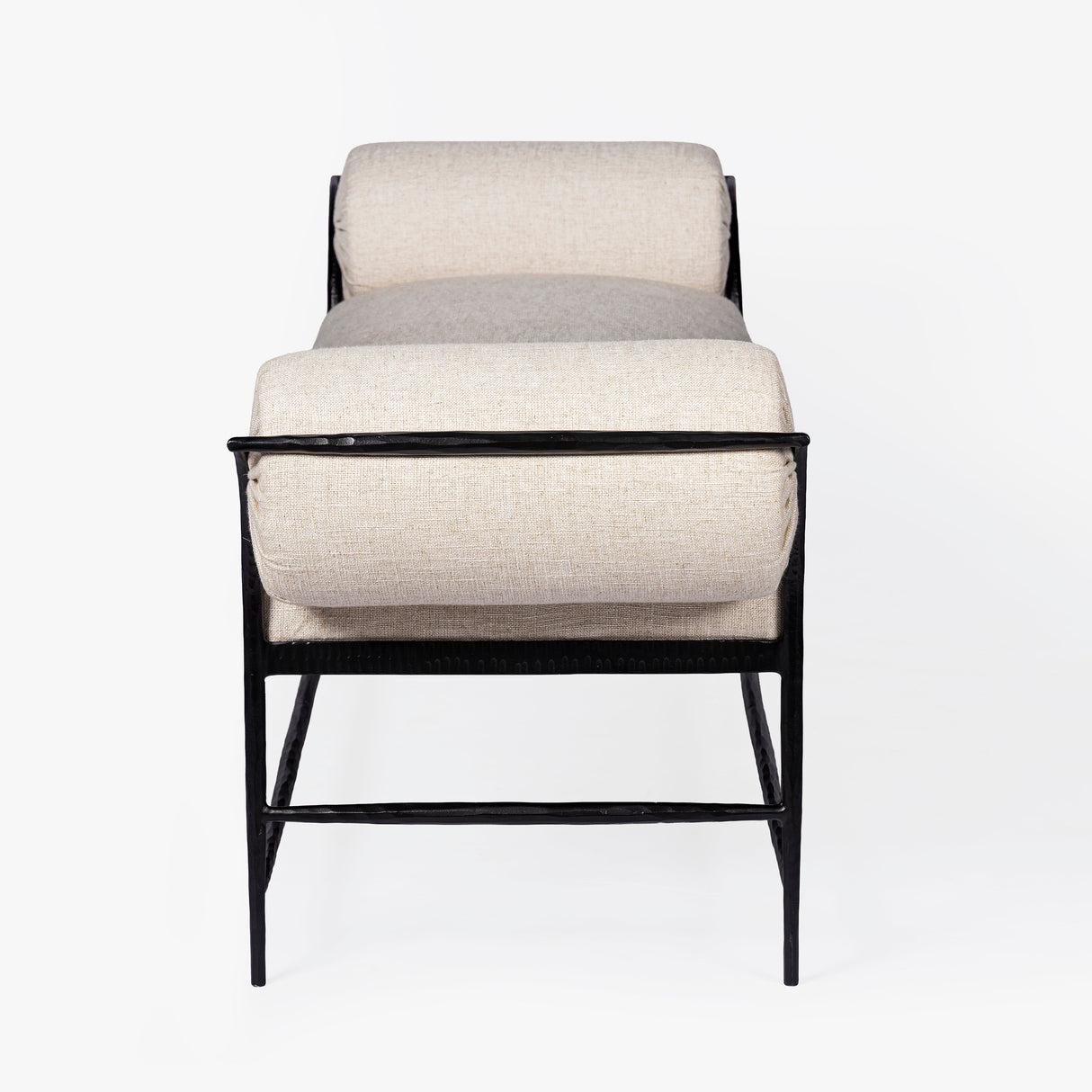 Vale Hammered Bench by Co.House Designs at Eve Furniture