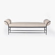 Vale Hammered Bench by Co.House Designs at Eve Furniture