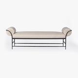 Vale Hammered Bench by Co.House Designs at Eve Furniture