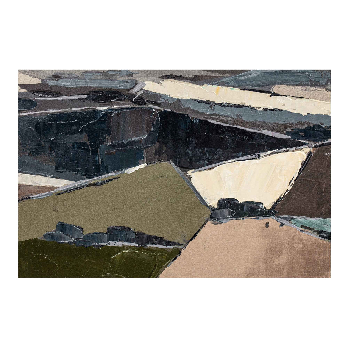 Vale Multicolor Framed Painting