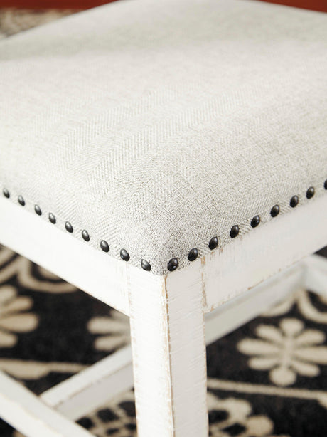 Valebeck Beige/White Rectangular Dining Set by Ashley at Eve Furniture